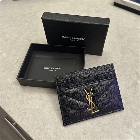 fake ysl card holder